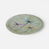 トゲかわいらしバエの水色は素朴 ペーパープレート (アングル)