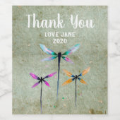 トゲかわいらしバエの水色は素朴 ワインラベル (シングルラベル)