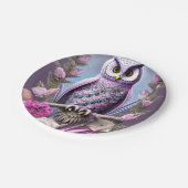 トゲのベッドに詳しいファンタジーフクロウ ペーパープレート (アングル)