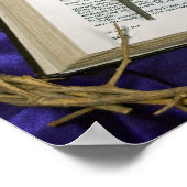 トゲの冠と爪、 ネイル ポスター (角)