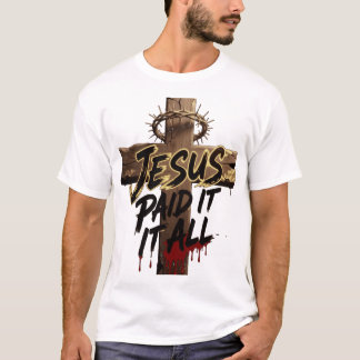 トゲの冠のイエス・シャツ - クリスチャンTシャツ Tシャツ