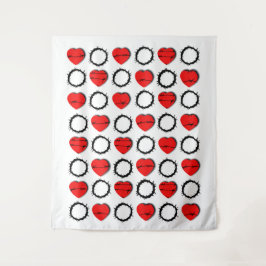 トゲの冠のキリストのハート タペストリー