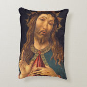 トゲの冠を戴いたキリスト by サンドロ・ボッティチェッリ アクセントクッション (裏面(縦))