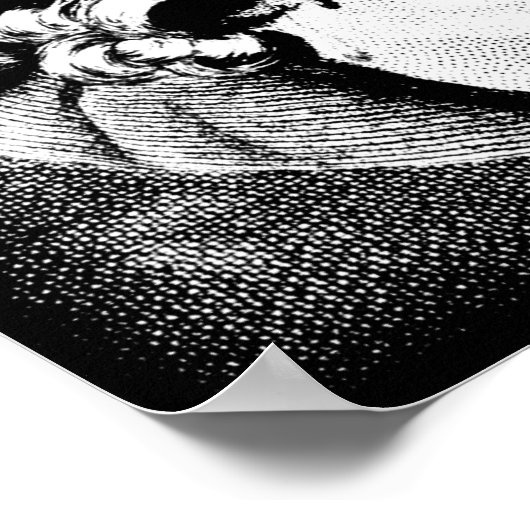 トゲの冠を持つイエスヴィンテージ宗教的なAr ポスター (角)