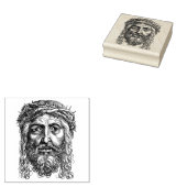 トゲの冠を持つキリスト…ゴム印 ラバースタンプ (押印)