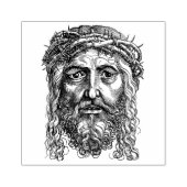 トゲの冠を持つキリスト…ゴム印 ラバースタンプ (インプリント)