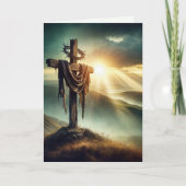 トゲの冠を持つ険しい十字架 シーズンカード (正面)