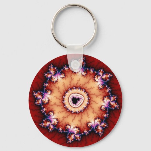 トゲの冠 – フラクタル キーホルダー (正面)