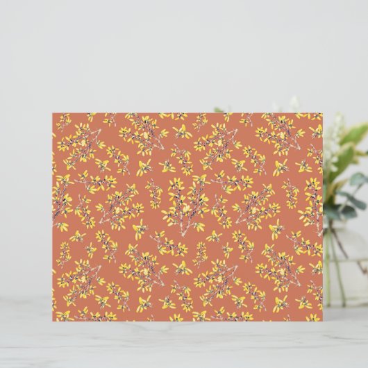 トゲの枝の紅葉 (スタンド正面)