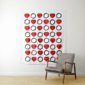 トゲの王冠とハートのキリスト教デザイン タペストリー (インサイチュ)