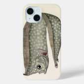 トゲウミヘビの魚、ヴィンテージの海洋水生生物 Case-Mate iPhoneケース (裏面)