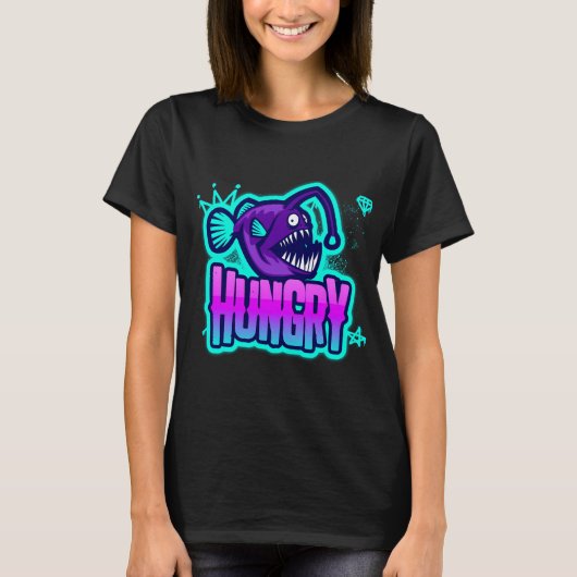 トゲトゲしい太平洋のダンゴウオ Tシャツ (正面)