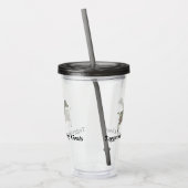 トゲンブルク乳牛 アクリルタンブラー (左)