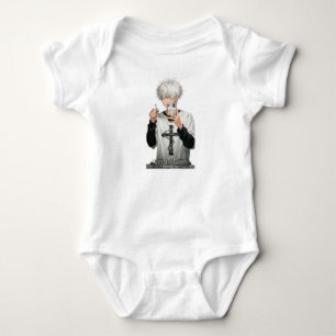 トゲ王冠アニメ少年キー - 美意識の赤ちゃんTシャツ ベビーボディスーツ