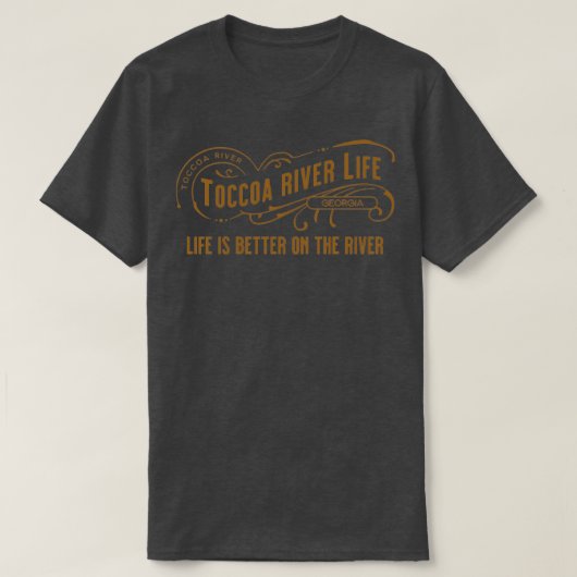 トコアリバーライフ Tシャツ (デザイン正面)