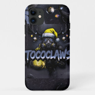 トコクロウズ, 有毒な野球, ガスマスクアート, スケルトン iPhone 11 ケース