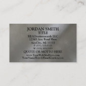 トコジラミの取り外しの名刺 名刺 (裏面)