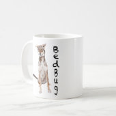 トコジラミは"台無しになります" コーヒーマグカップ (正面左)