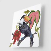 トコトゥカン スクエア壁時計 (傾斜)