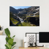 トコパ滝Iアットセコイア国立公園 ポスター (ホームオフィス)