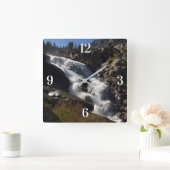 トコパ滝IIアットセコイア国立公園 スクエア壁時計 (ホーム)