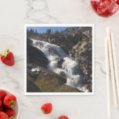 トコパ滝IIアットセコイア国立公園 スタンダードランチョンナプキン (インサイチュ)