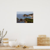 トサデマール。コスタブラヴァに位置する町。 ポスター (キッチン)