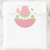 トシガメ名タグ1 ラウンドシール (バッグ)