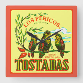 トシュタアス スクエア壁時計