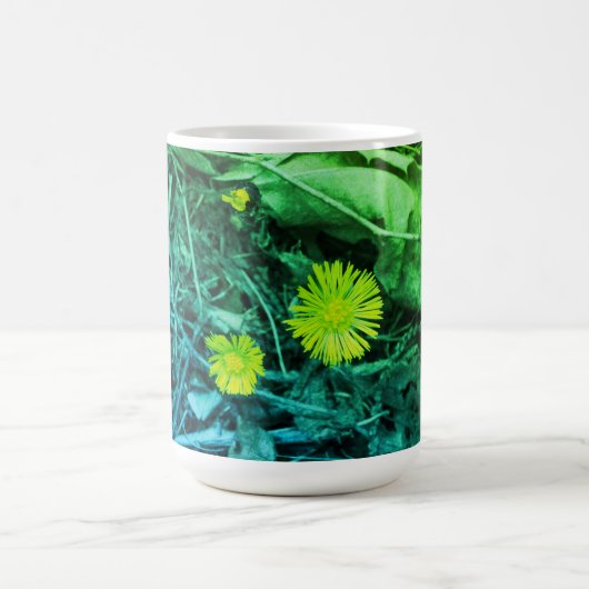 トシルガファラコルツフット花 モーフィングマグカップ (中央)