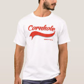 トスのワイシャツのCornholeのボス Tシャツ (正面)