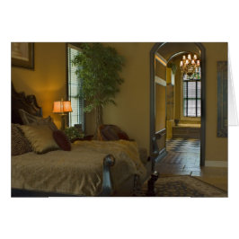 トスエレガントカンのベッドルーム空白のカード