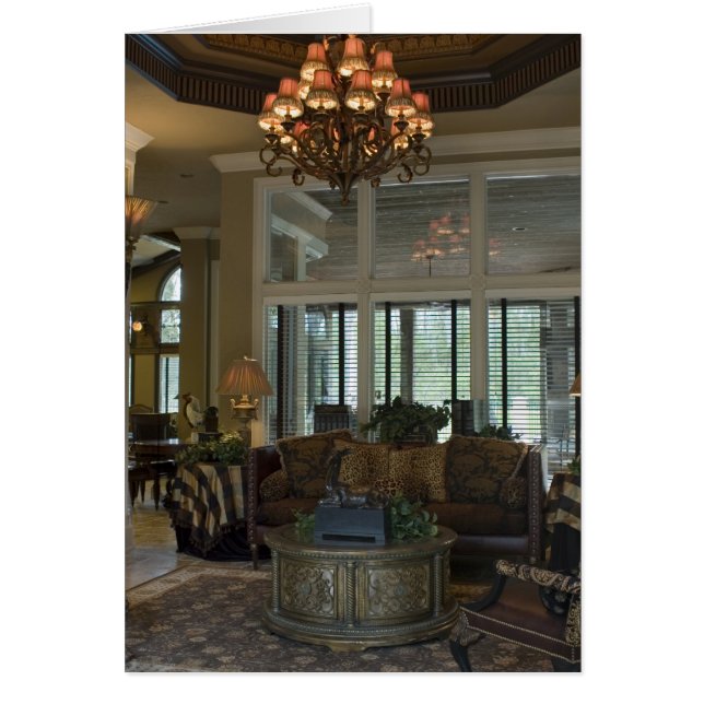 トスエレガントカンインテリアカ空白のード (正面)