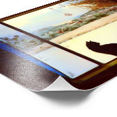 トスカの冬の窓 フォトプリント            (角)