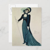 トスカの衣装デザイン ポストカード (正面/裏面)