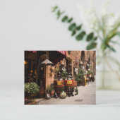 トスカイタリアンナ州モンテプルシアノのワインショップ ポストカード (スタンド正面)