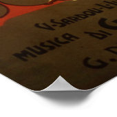 トスカオペラ ポスター (角)