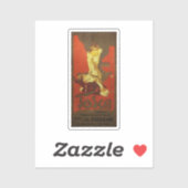 トスカオリジナルポスター（ジャコモプッチーニ） シール (シート)