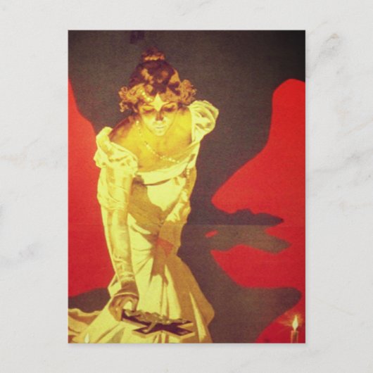 トスカオリジナルポスター – 詳細(Giacomo Pucccini) ポストカード (正面)