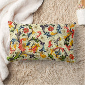 トスカナ式のつる植物のLumbarの枕 ランバークッション (ブランケット)