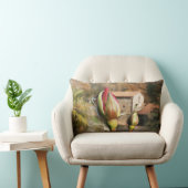 トスカナ式の秋は上がりました。 タスカニー ランバークッション (椅子)