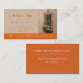 トスカナ式の窓の名刺 名刺 (正面/裏面)