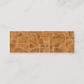 トスカナ式の花型女性歌手のプロフィールカード。 スキニー名刺 (裏面)