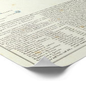 トスカニーイタリアの地域 ポスター (角)