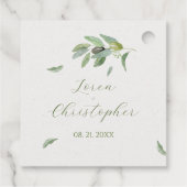 トスカニーオ葉リーブレブブランチ – サンキューユア フェイバータグ (裏面)