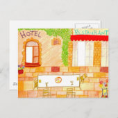 トスカニーカフェ ポストカード (正面/裏面)