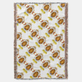 トスカニーコート大公国国旗 スローブランケット (正面縦)