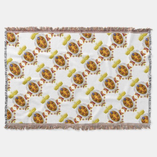 トスカニーコート大公国国旗 スローブランケット (正面)