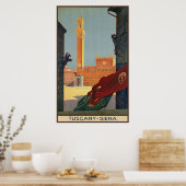 トスカニーシエナ ポスター (キッチン)