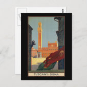 トスカニーシエナ ポストカード (正面/裏面)